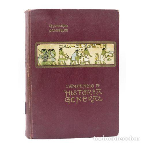 Libros: COMPENDIO de HISTORIA GENERAL - IZQUIERDO CROSELLES - Sin Especificar - Foto 1