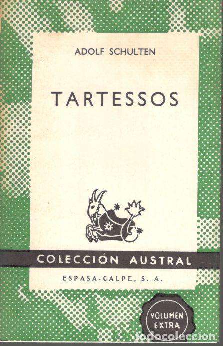 Libros: TARTESSOS. - SCHULTEN, Adolf. - Foto 1