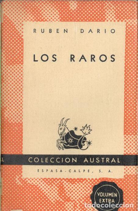 Libros: LOS RAROS. - DAR&Iacute;O, Rub&eacute;n. - Foto 1