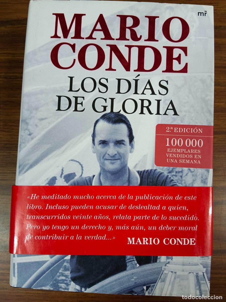 Libros: LOS DIAS DE GLORIA - Mario Conde - Foto 1