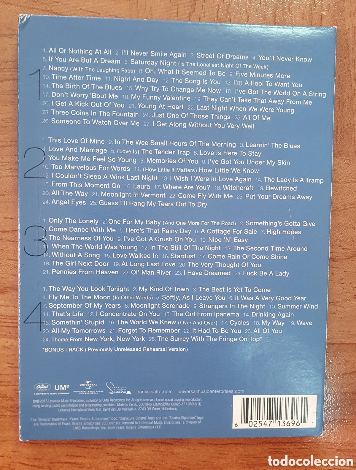 Libros: Ultimate Sinatra � 4 CD - Frank Sinatra - Foto 4