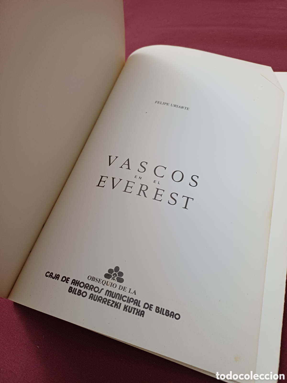 Libros: VASCOS EN EL EVEREST, EXPEDICI&Oacute;N VASCA, 1980 - Foto 5