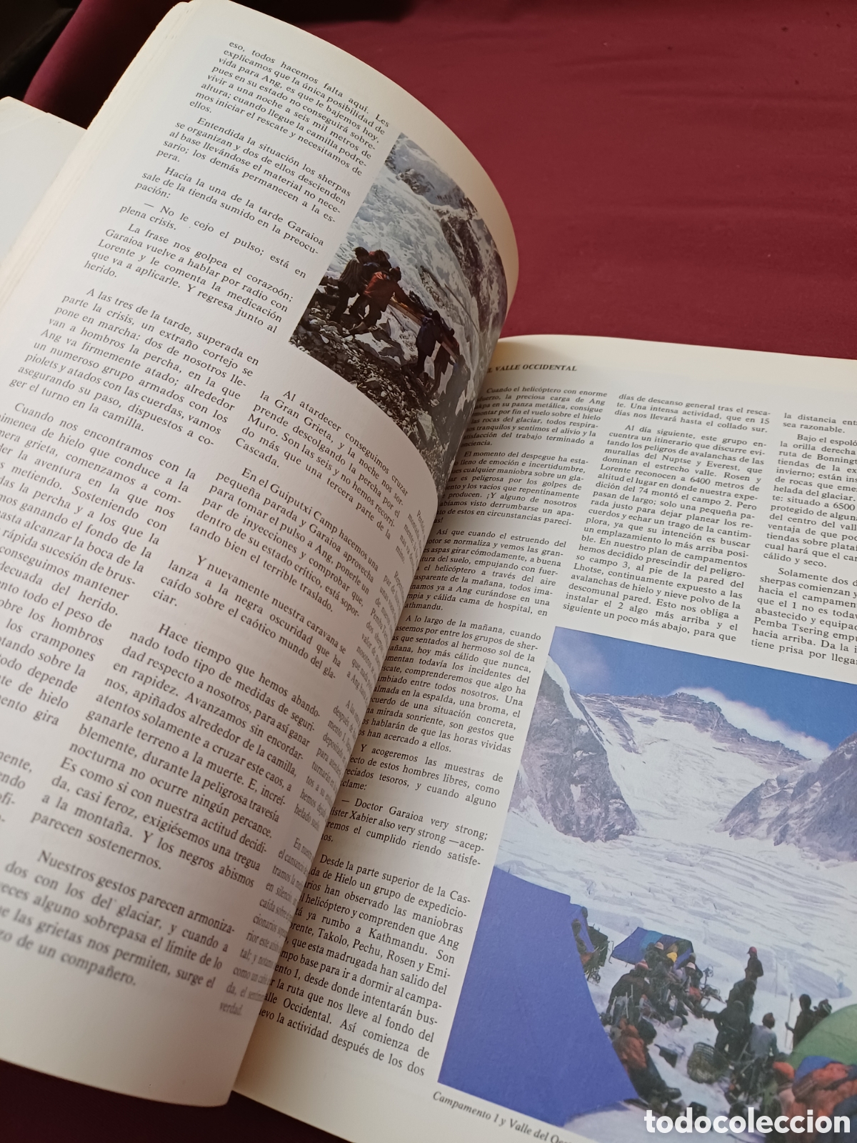 Libros: VASCOS EN EL EVEREST, EXPEDICI&Oacute;N VASCA, 1980 - Foto 8