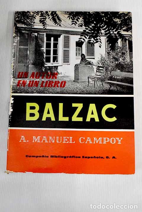 Libros: Balzac, estudio y antolog&iacute;a.- Balzac, Honor&eacute; de - Foto 1