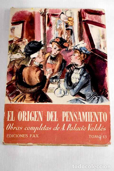 Libros: El origen del pensamiento.- Palacio Vald&eacute;s, Armando - Foto 1