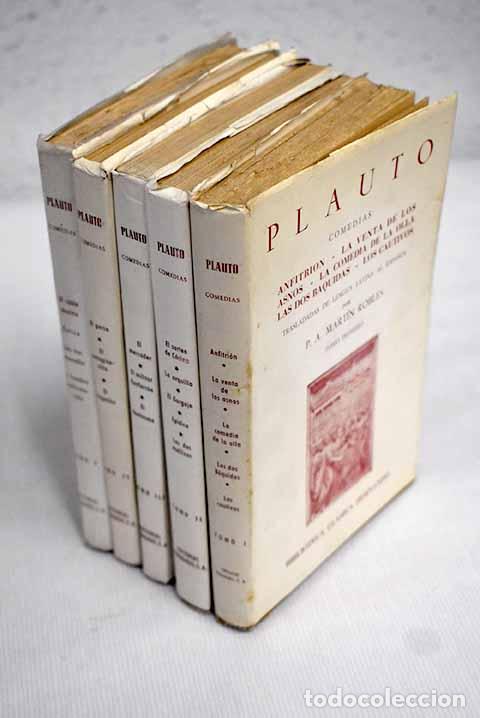 Libros: Comedias: Plauto: Hernando..- Plauto - Foto 1