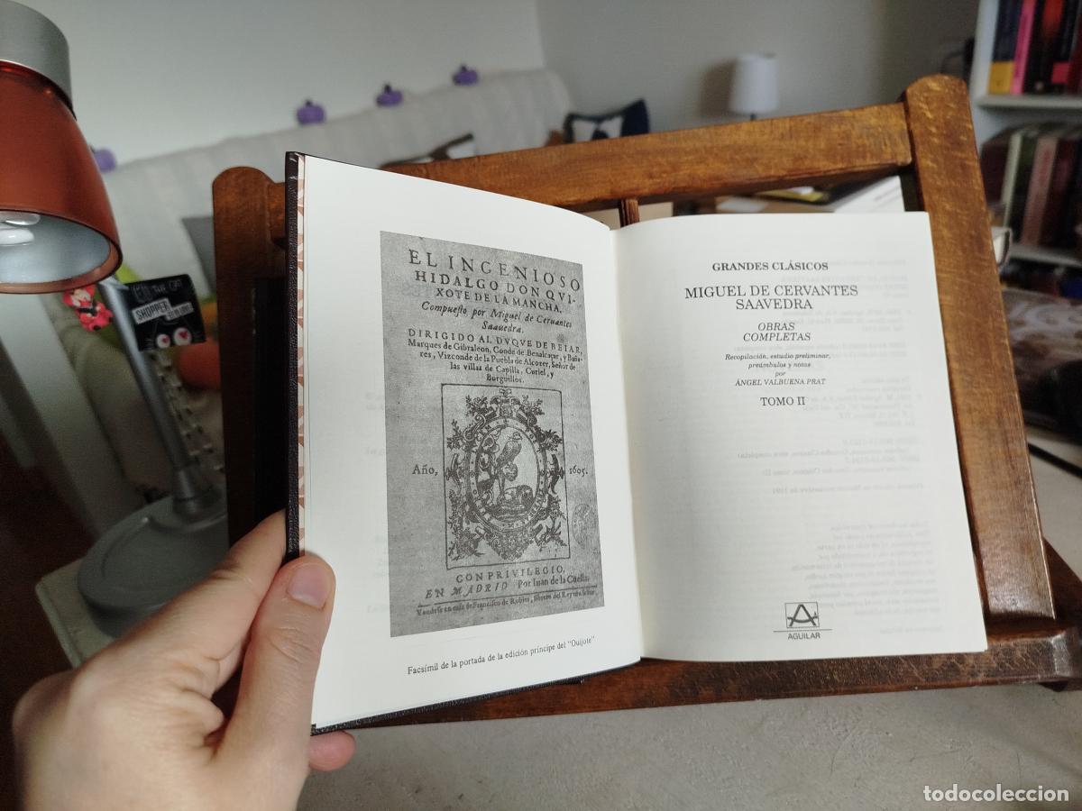 Libros: Obras completas (2 Vol.) - Cervantes, miguel de - Foto 5