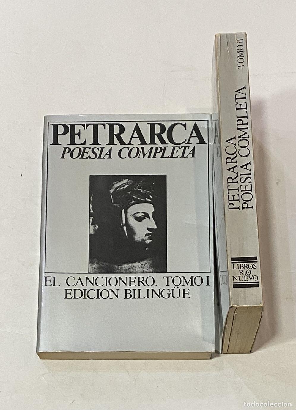 Libros: PETRARCA, Francesco. - Poes&iacute;a completa. 2 vol. - Foto 1
