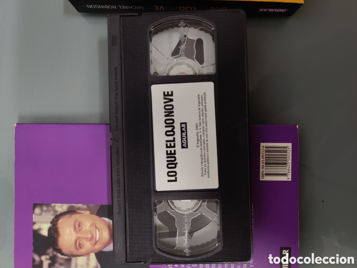 Libros: Lo que el ojo no ve (Libro+VHS) - Foto 3