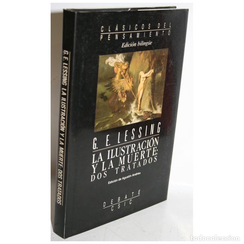 Libros: LA ILUSTRACI&Oacute;N Y LA MUERTE: DOS TRATADOS - LESSING, G.E. - Foto 1