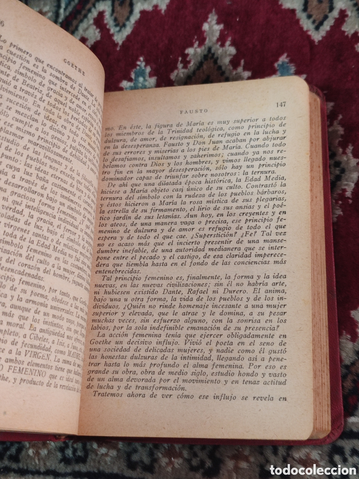 Libros: Fausto Goethe Dorotea Werther Librer&iacute;a Bergua - Foto 6