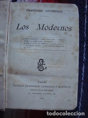 Libros: CONTRERAS, FRANCISCO - Los Modernos - Foto 1