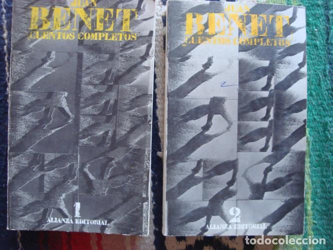 Libros: BENET. JUAN - Cuentos completos (2 tomos) - Foto 1