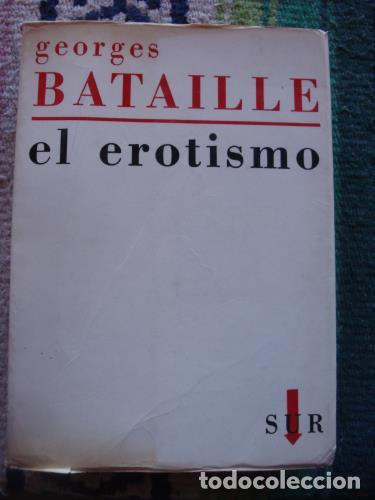 Libros: BATAILLE, GEORGES - El erotismo. - Foto 1