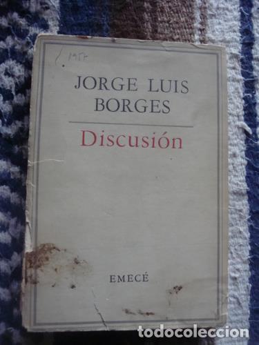 Libros: BORGES, JORGE LUIS - Discusi&oacute;n - Obras completas 6 - Foto 1