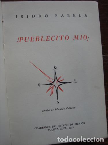Libros: FABELA, ISIDRO - Pueblecito mio - Foto 1