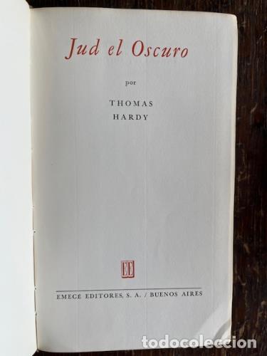 Libros: HARDY, THOMAS - Jud el Oscuro - Foto 1