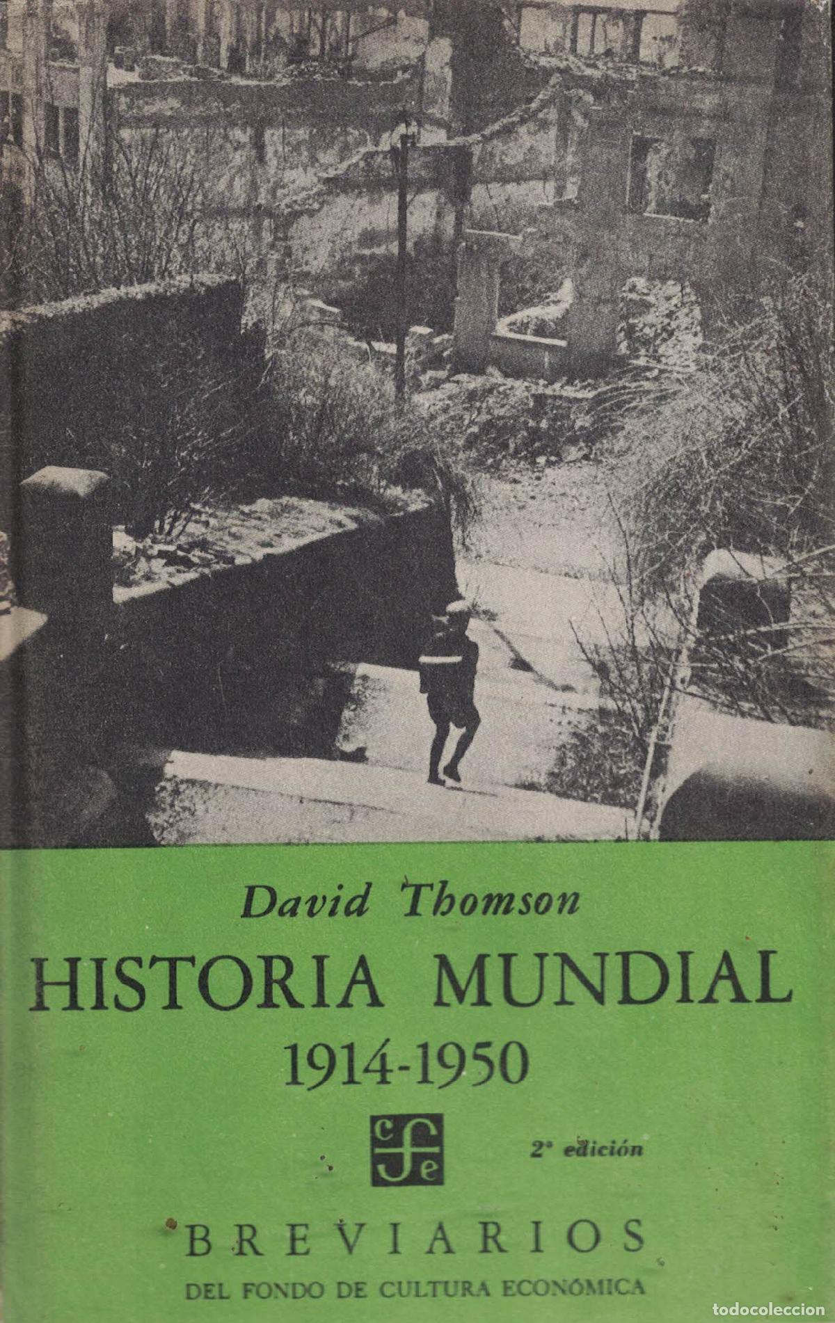 Libros: Historia mundial 1914-1950 - David Thomson - Foto 1