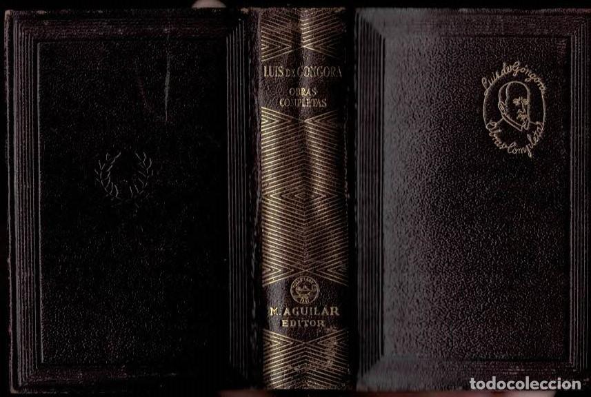 Libros: OBRAS COMPLETAS. - G&oacute;ngora y Argote. Luis de, (1561 / 1627) - Foto 3