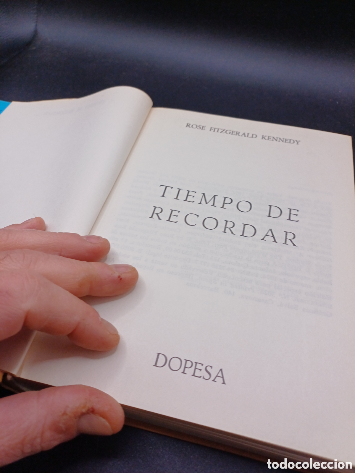 Libros: LIBRO, ROSE FITZGERALT KENNEDY, TIEMPO DE RECORDAR - Foto 5
