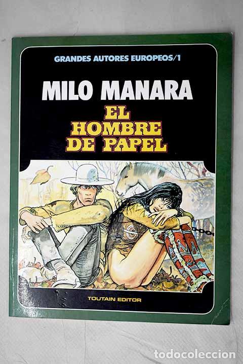 Libros: El hombre de papel: Manara, Milo.- Manara, Milo - Foto 1