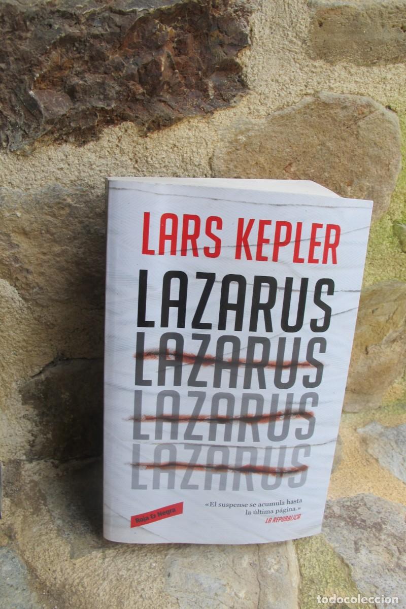Libros: LAZARUS. LARS KEPLER. ROJA & NEGRA - Foto 1