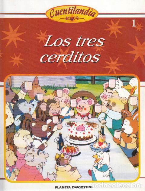 Libros: CUENTILANDIA N&ordm;1. LOS TRES CERDITOS - PLANETA DE AGOSTINI - Foto 1