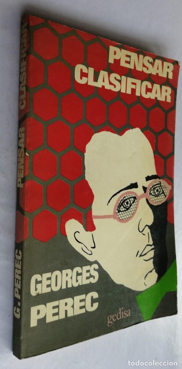 Libros: PENSAR CLASIFICAR, GEORGES PEREC, GEDISA - Foto 2