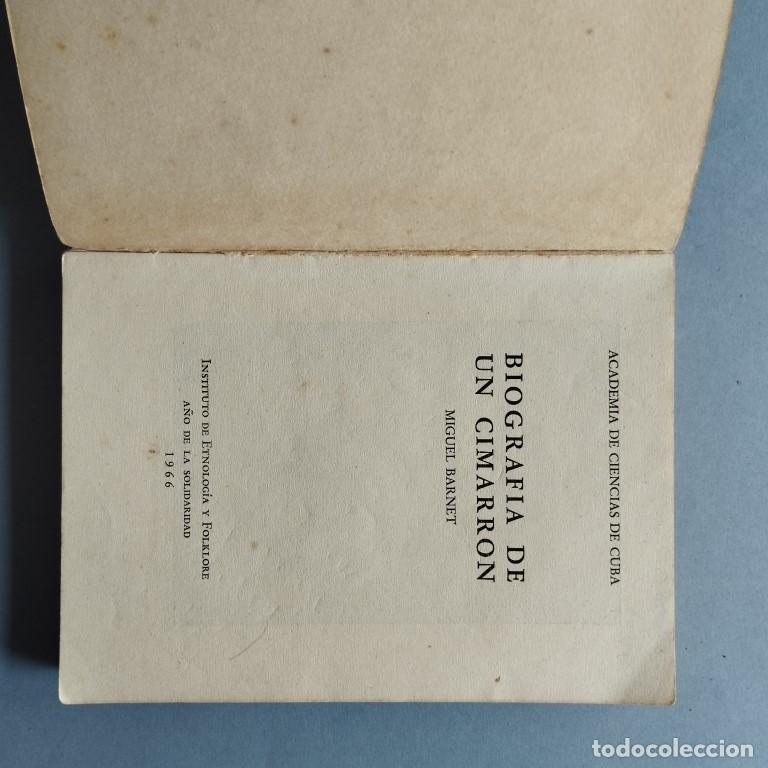 Libros: Biograf&iacute;a de un Cimarr&oacute;n. - Barnet, Miguel. - Foto 2
