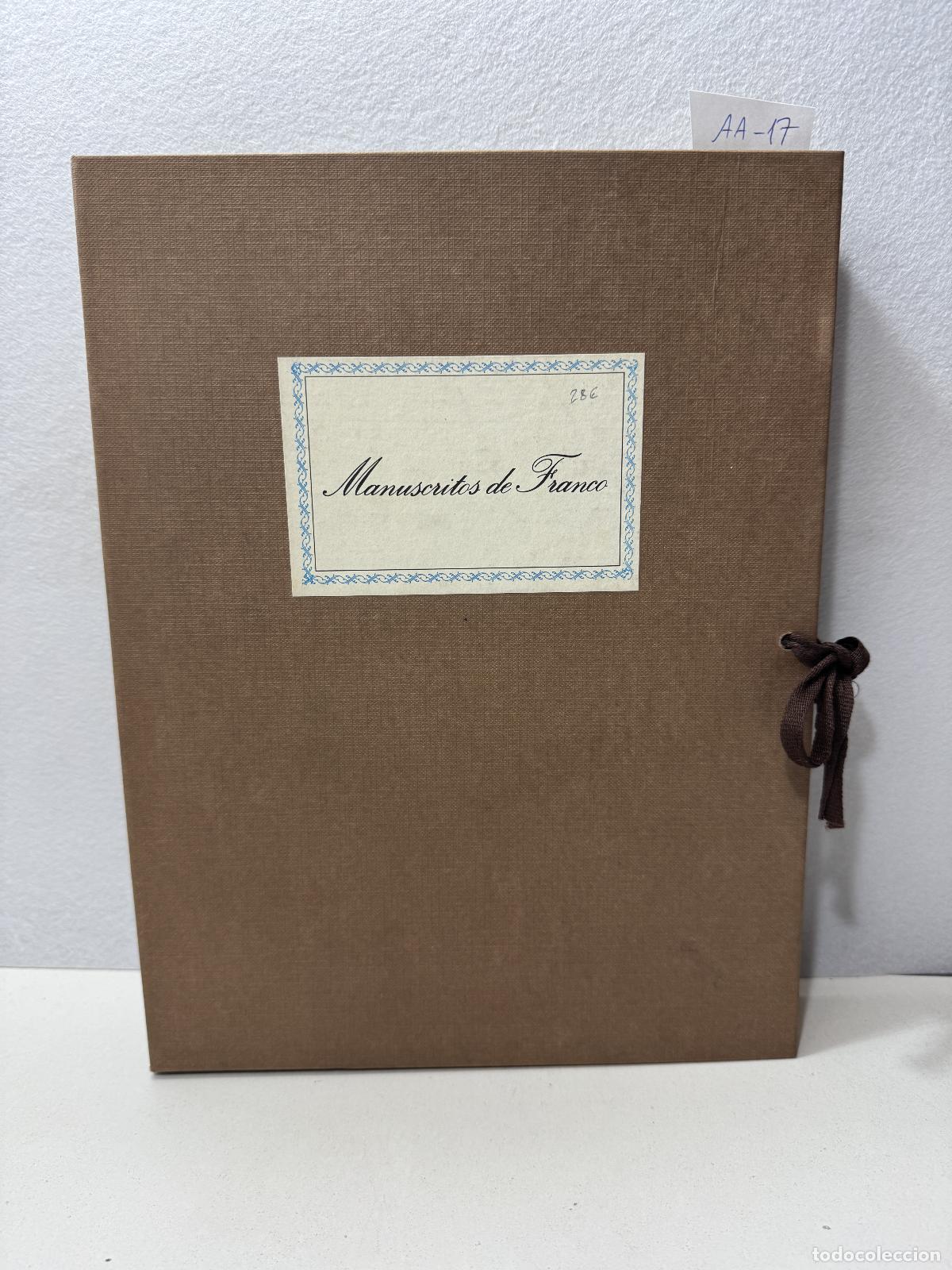 Libros: (FRANCO, Francisco): - Manuscritos de Franco. - Foto 1