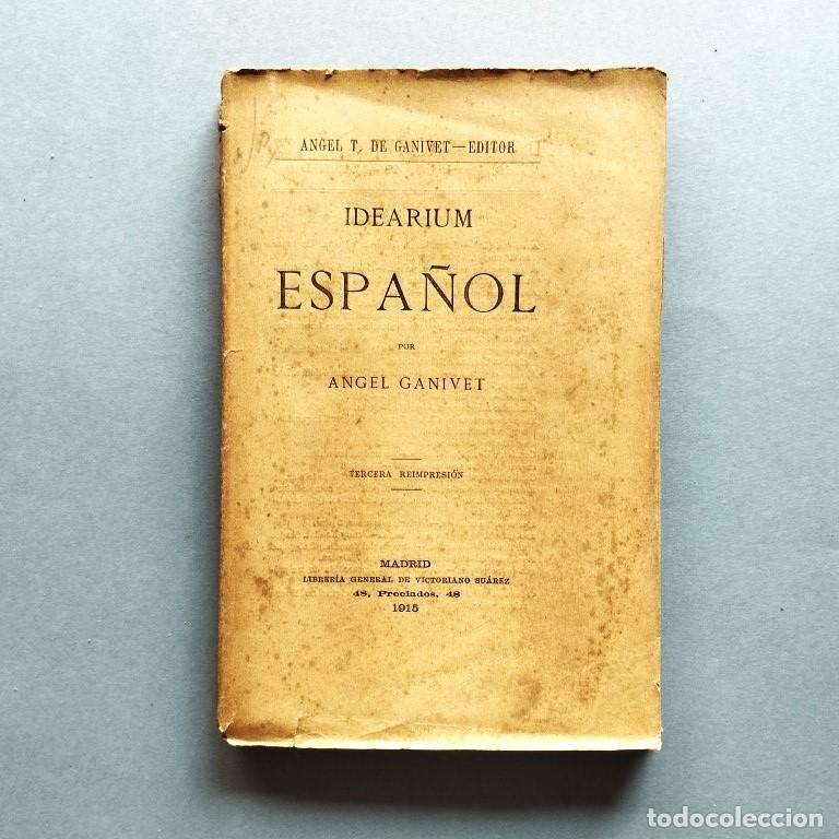 Libros: IDEARIUM ESPA&Ntilde;OL - GANIVET, Angel - Foto 1