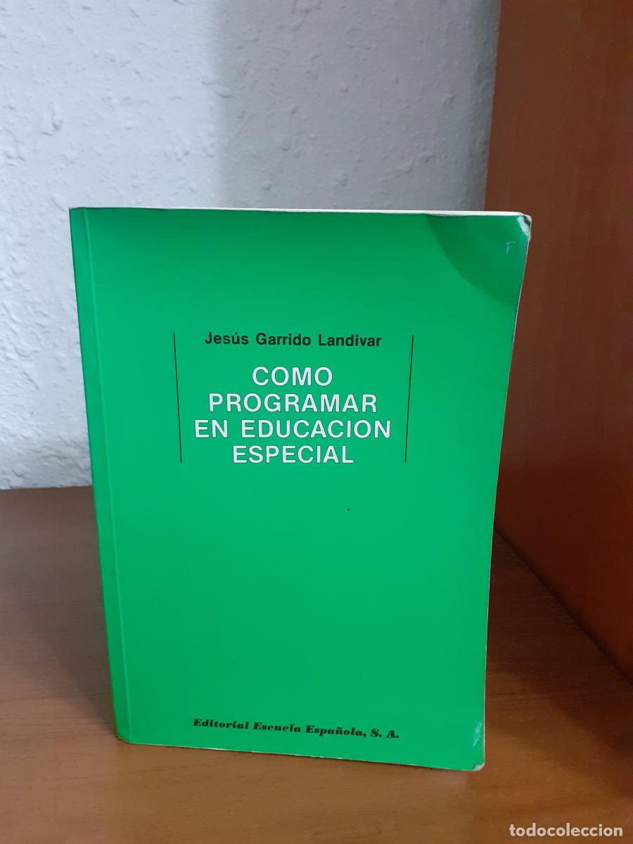 Libros: C&oacute;mo Programar en Educaci&oacute;n Especial - Garrido Landivar, Jesus - Foto 1