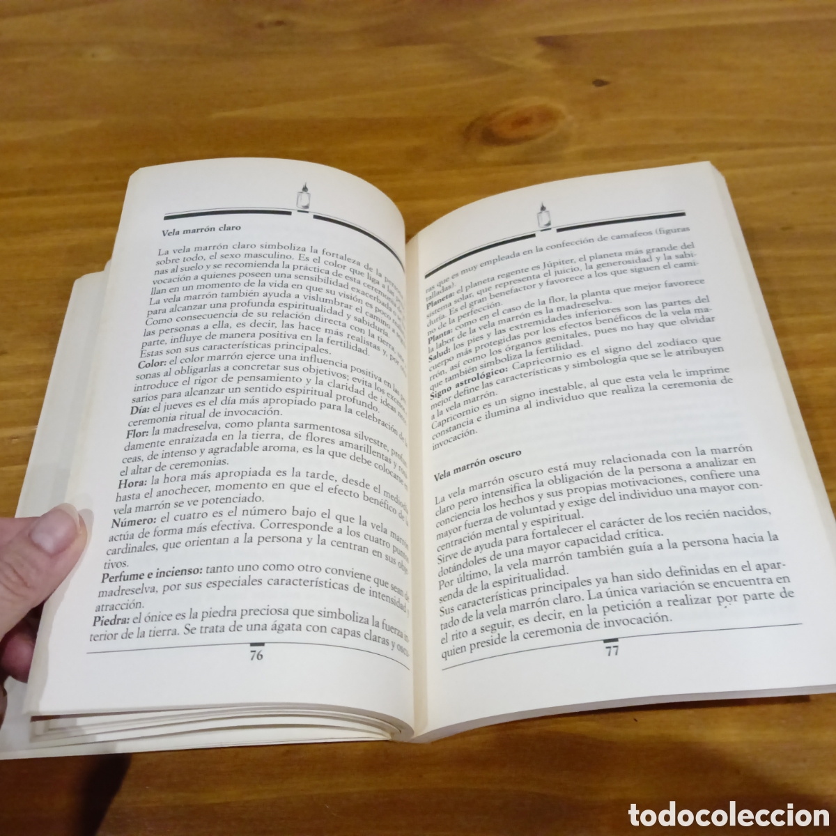 Libros: El lenguaje de las velas - Foto 4