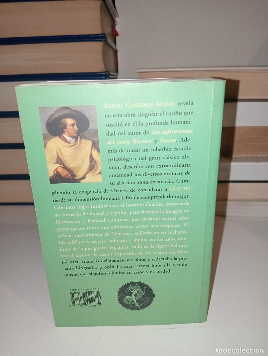 Libros: Goethe. Una biograf&iacute;a - Foto 3
