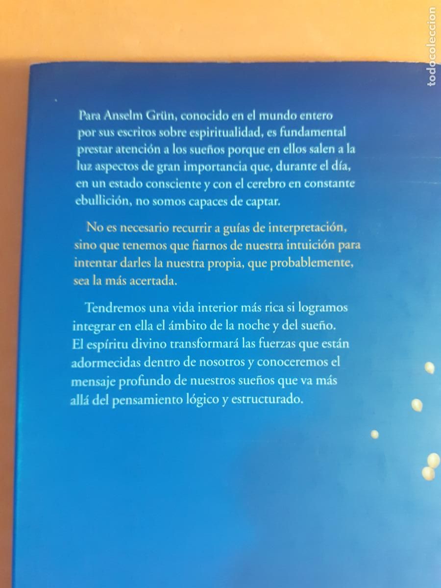 Libros: EL ESPIRITU DE LOS SUE&Ntilde;OS � SUE&Ntilde;OS - ANSELM GRUN - Foto 2