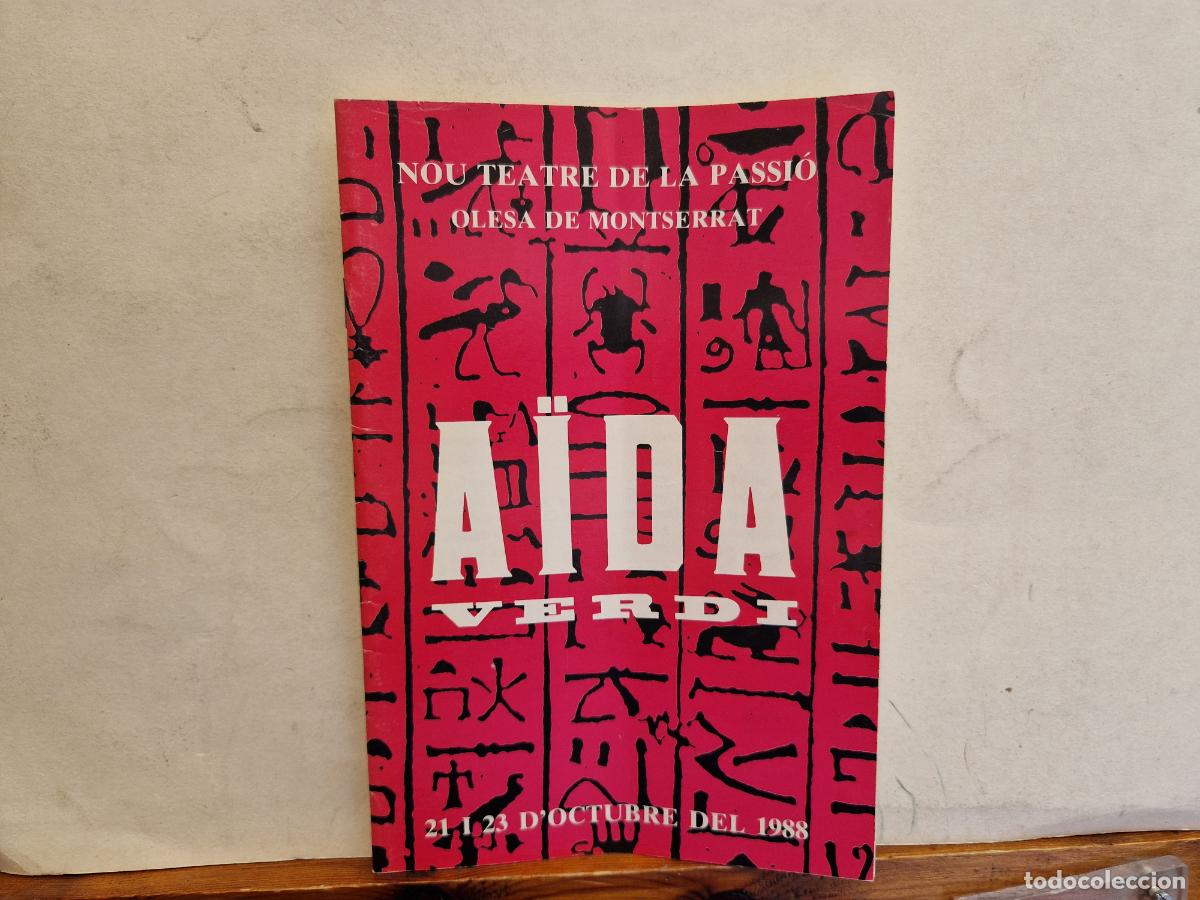 Libros: NOAU TEATRE DE LA PASSIO. AIDA VERDI - Foto 1