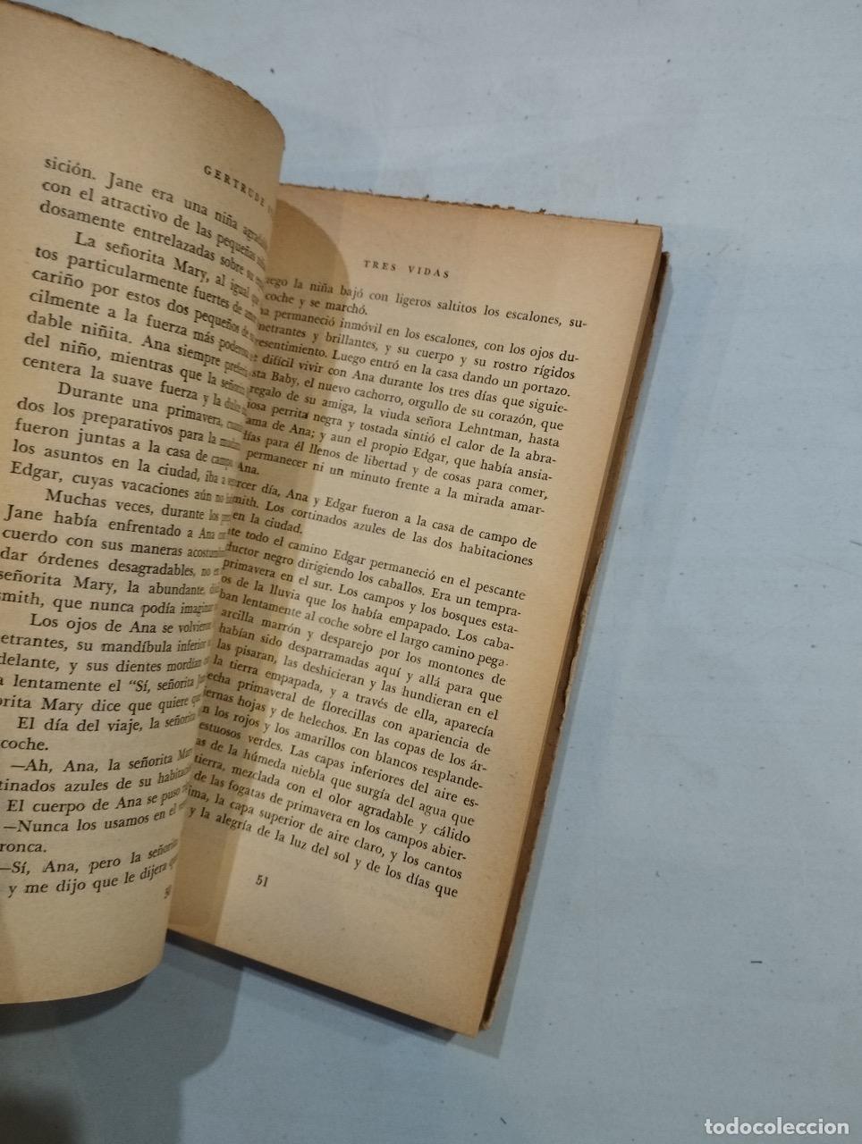 Libros: Gertrude Stein - Tres vidas - Foto 2