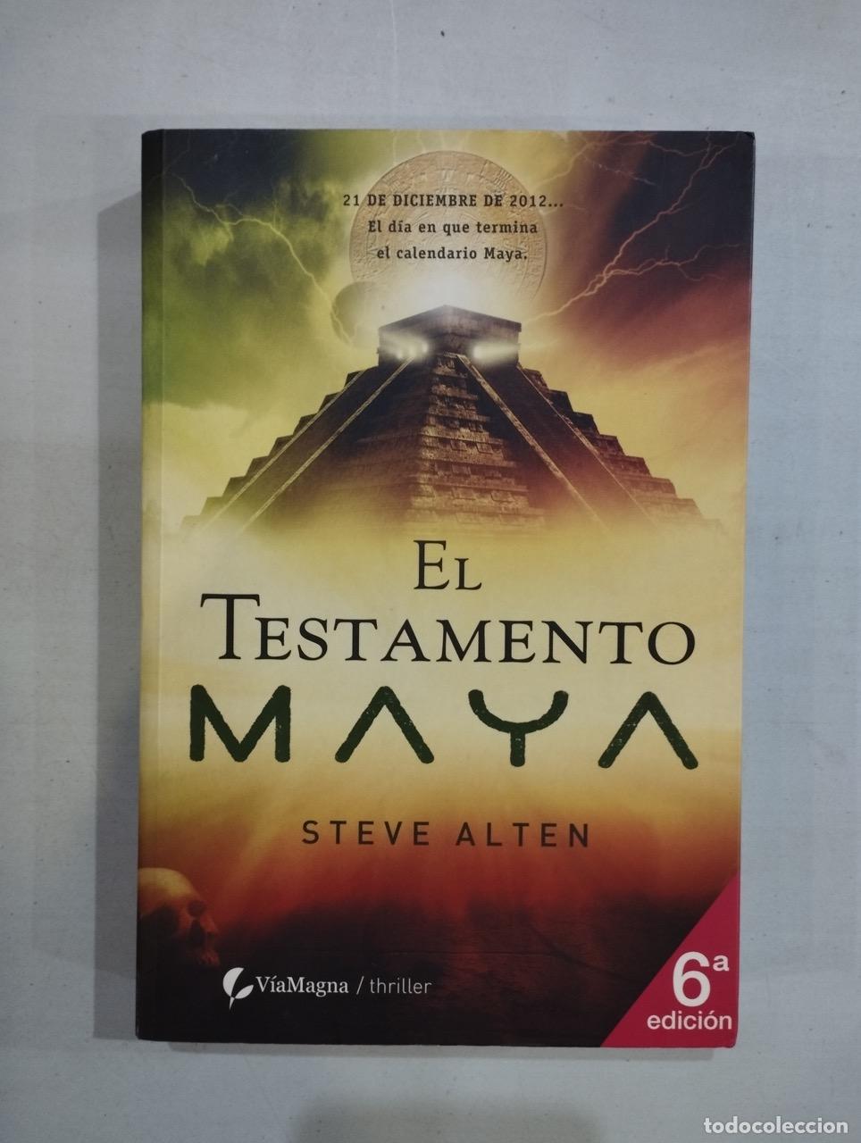 Libros: Steve Alten - El testamento maya - Foto 1