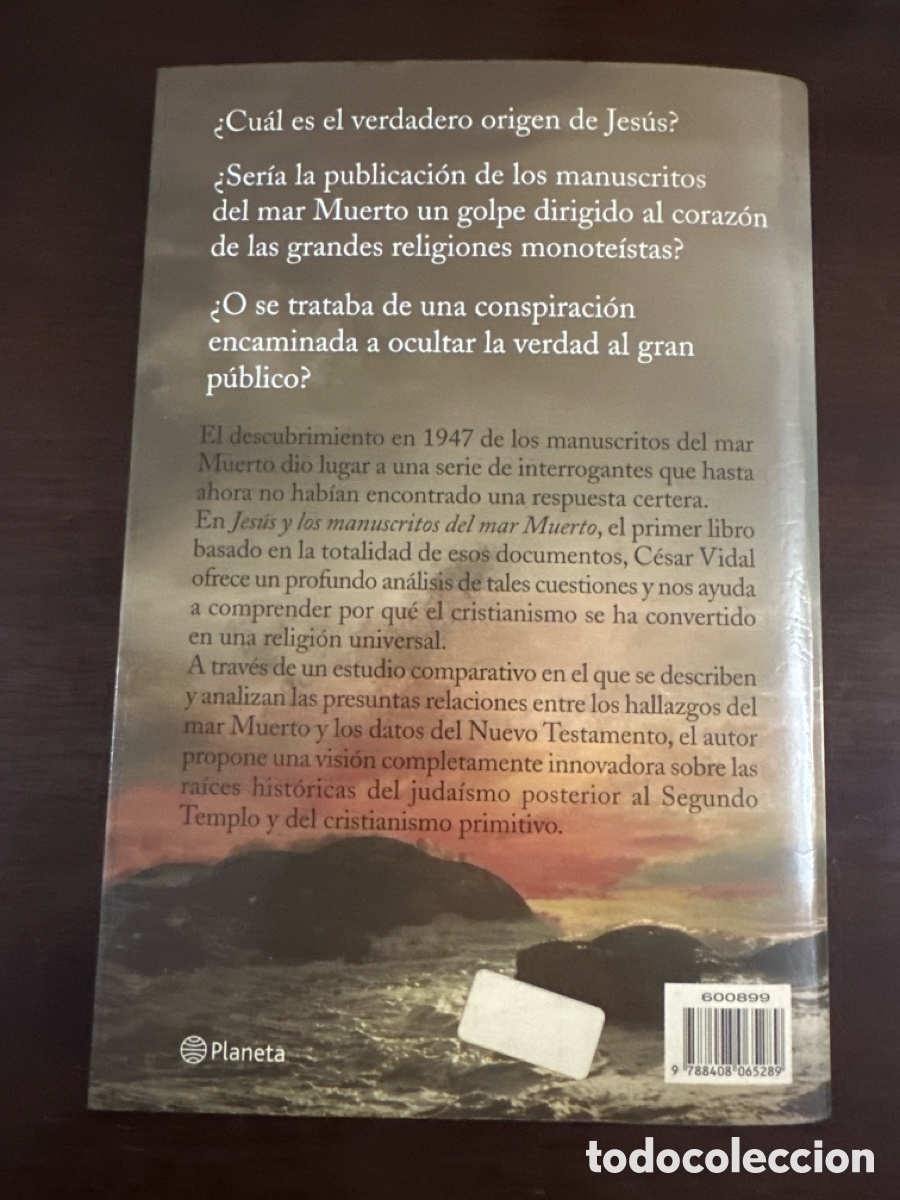 Libros: JES&Uacute;S Y LOS MANUSCRITOS DEL MAR MUERTO (C&Eacute;SAR VIDAL) - Foto 8