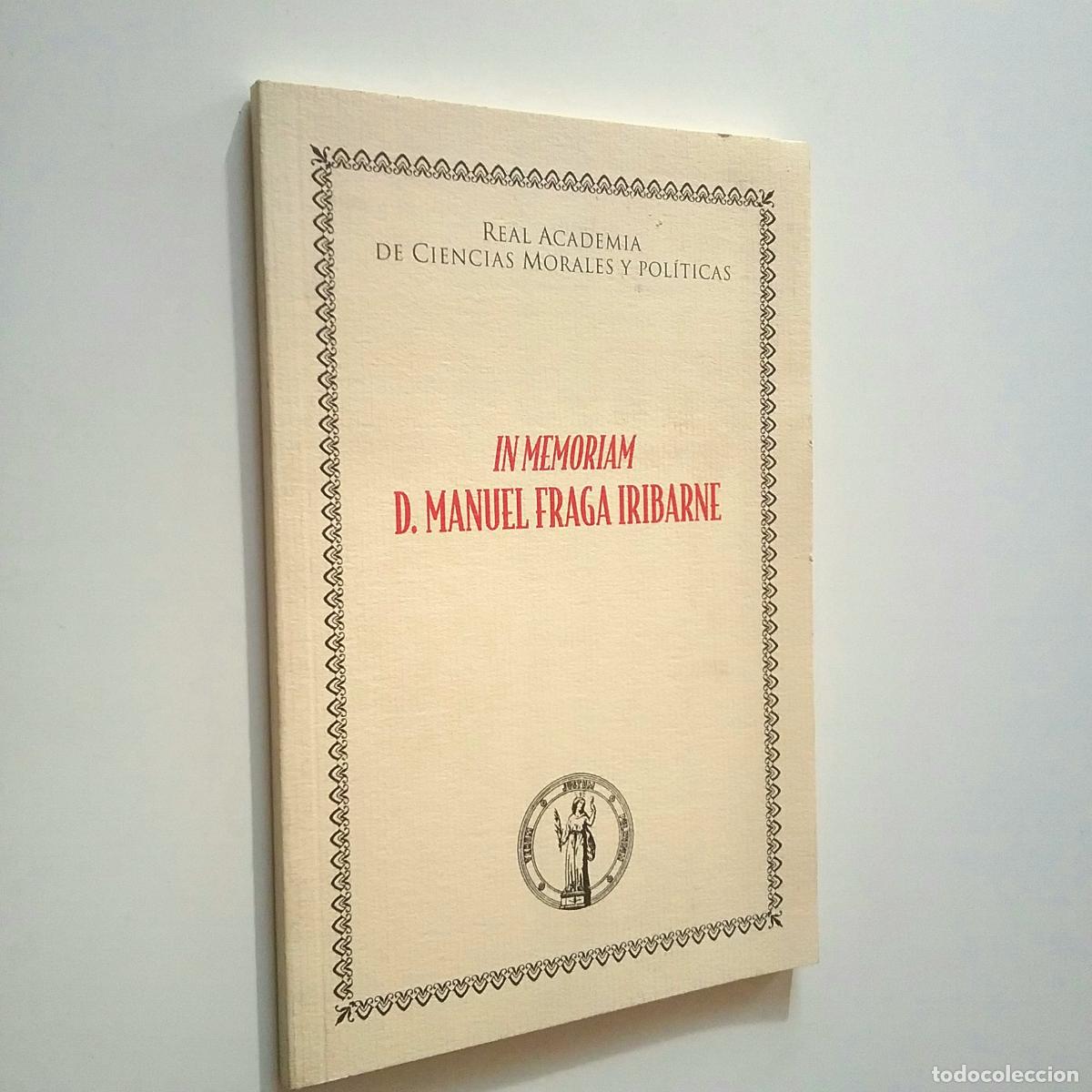 Libros: VV. AA. - In Memoriam. D. Manuel Fraga Iribarne - Foto 1
