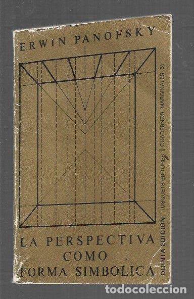 Libros: PERSPECTIVA COMO FORMA SIMBOLICA - LA - PANOFSKY, ERWIN - Foto 1