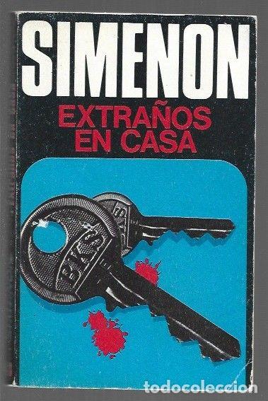 Libros: EXTRA&Ntilde;OS EN CASA - SIMENON, GEORGES - Foto 1