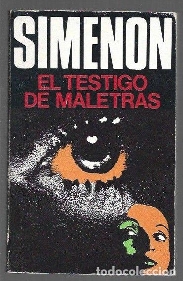 Libros: TESTIGO DE MALETRAS - EL - SIMENON, GEORGES - Foto 1
