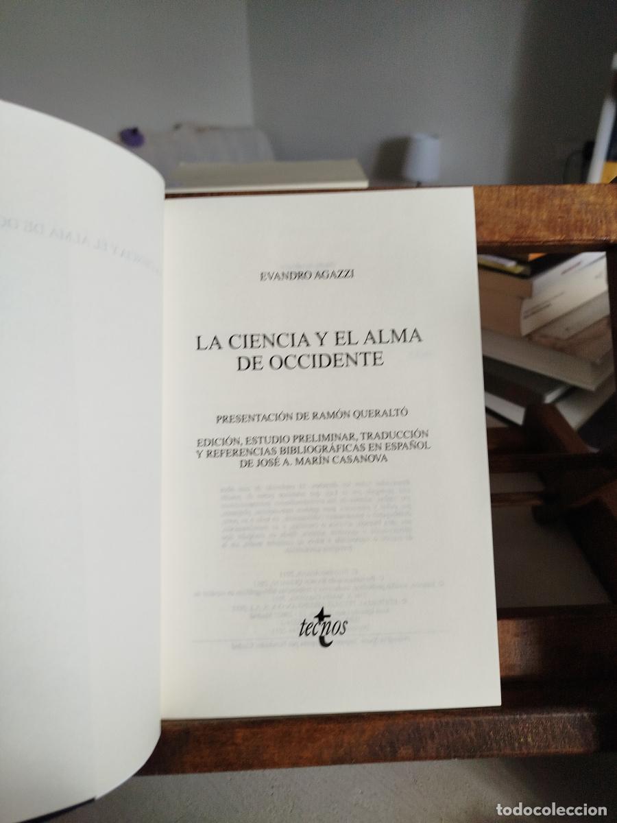 Libros: La ciencia y el alma de Occidente - Agazzi, Evandro - Foto 4