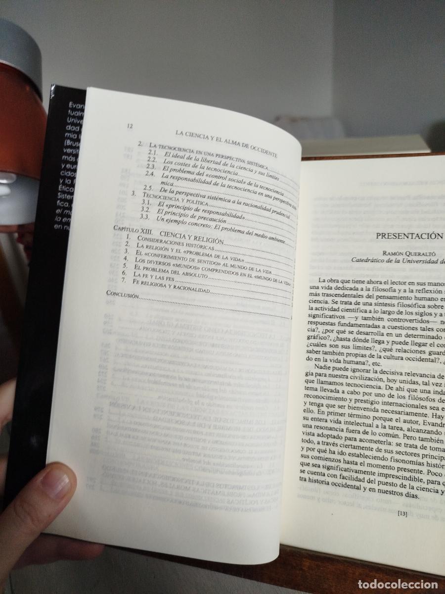 Libros: La ciencia y el alma de Occidente - Agazzi, Evandro - Foto 7