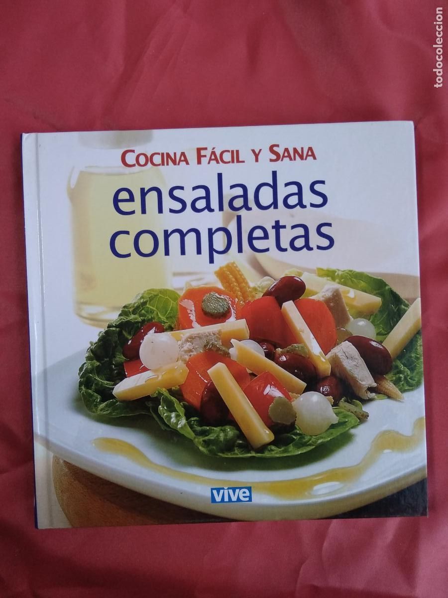 Livres: Cocina f&aacute;cil y sana Esaladas completas N&ordm;20 L.14508-1856