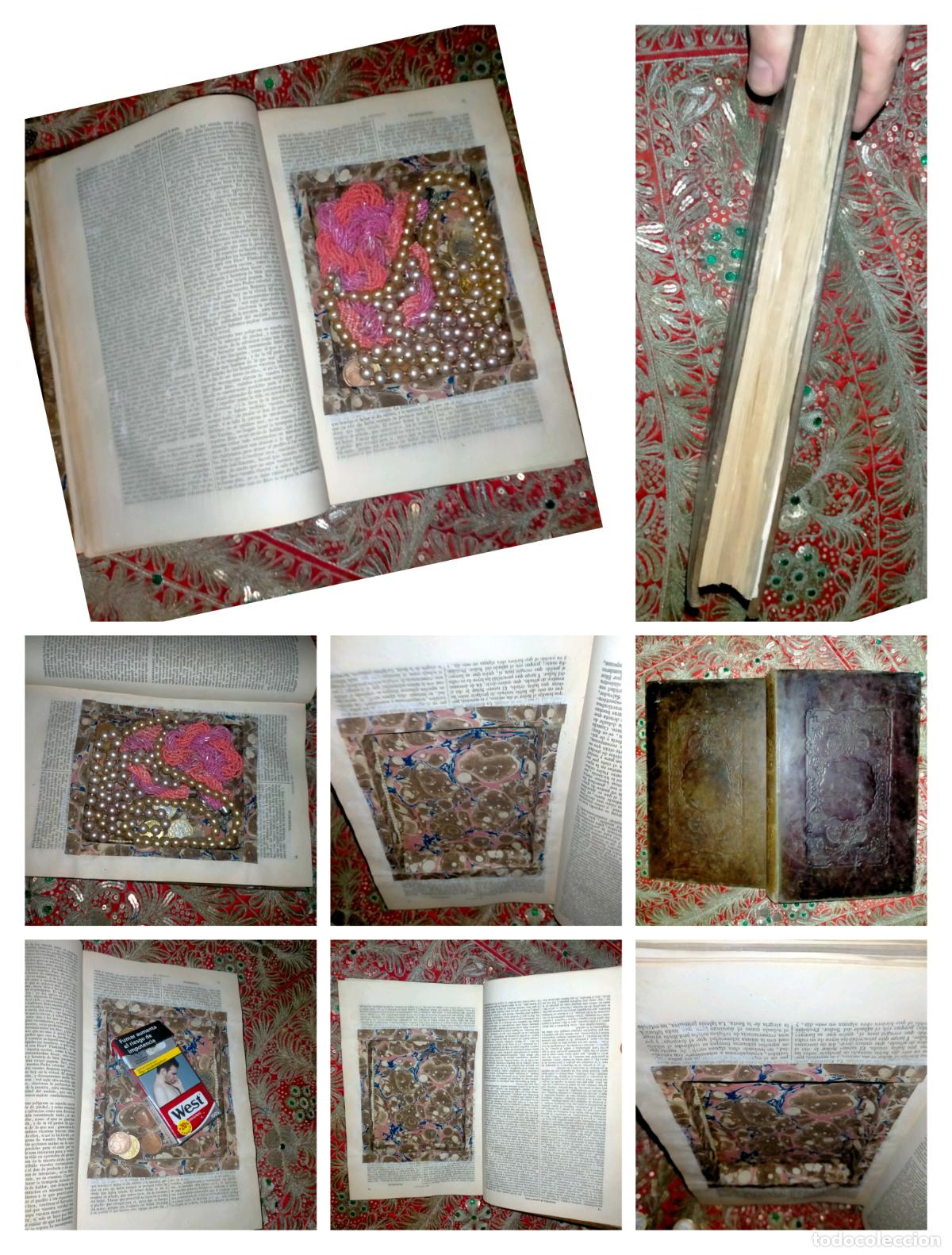 Libros: 1854 Libro contrabandista compartimento secreto caja fuerte para ocultar en tu biblioteca SECRETER