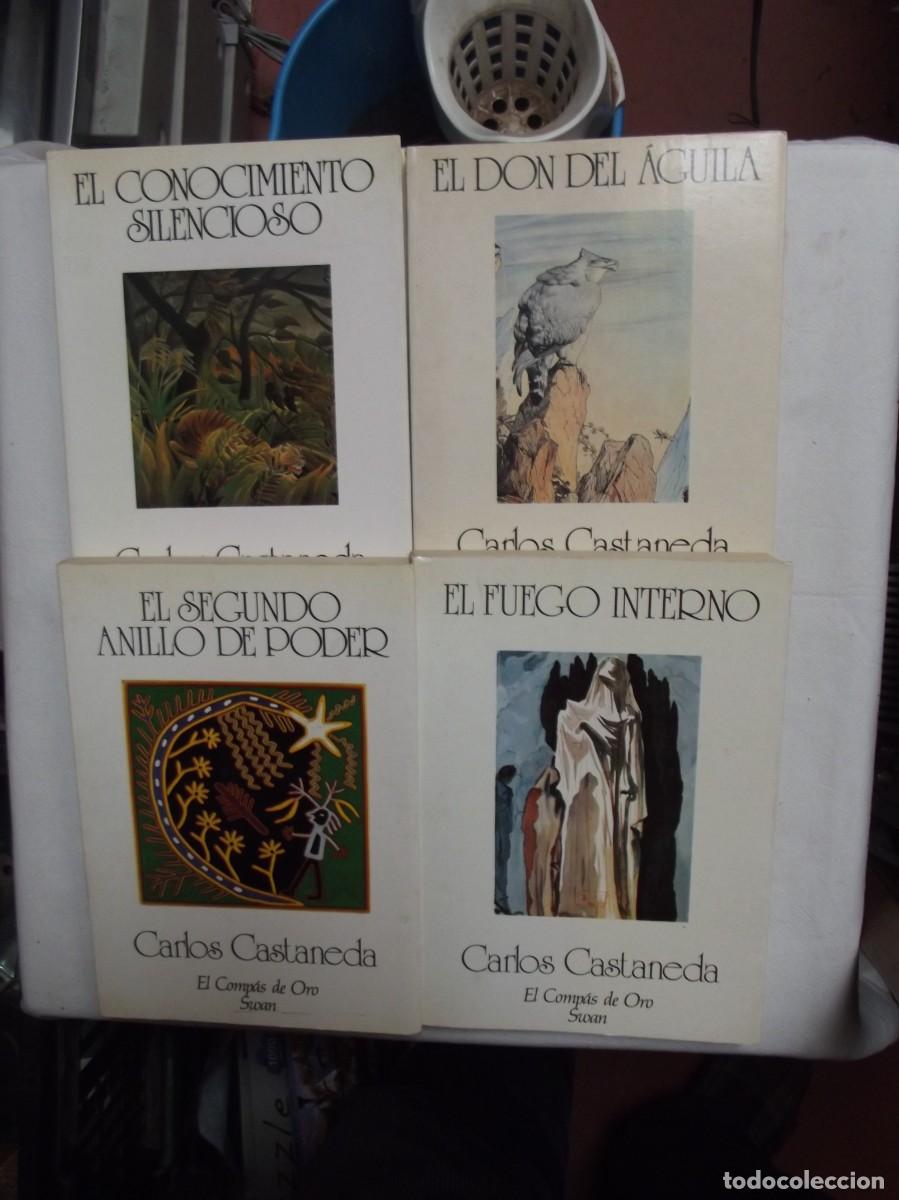 Libros: 4 LIBROS DE CARLOS CASTANEDA - EL COMPAS DE ORO SWAN - Foto 1