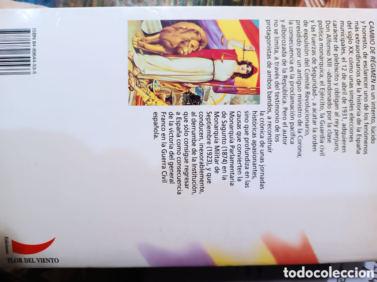 Libros: Cambio de R&eacute;gimen, Rafael Borr&agrave;s - Foto 2