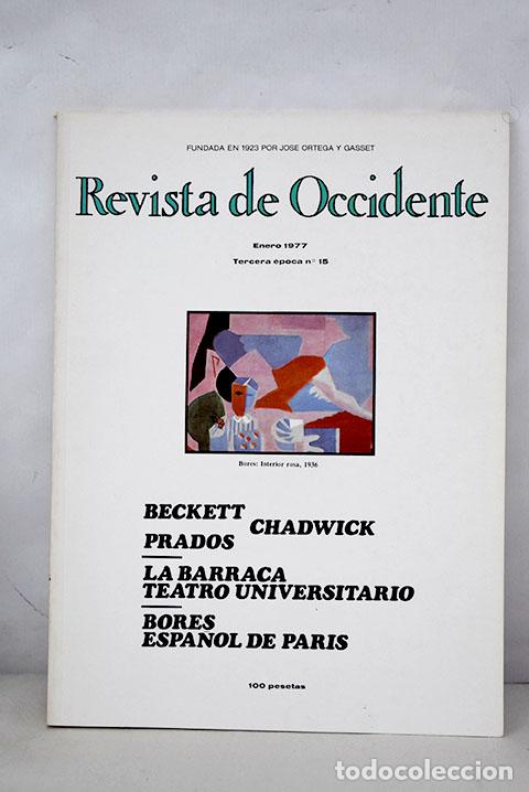Libros: Revista de occidente. N&ordm; 15 - Foto 1
